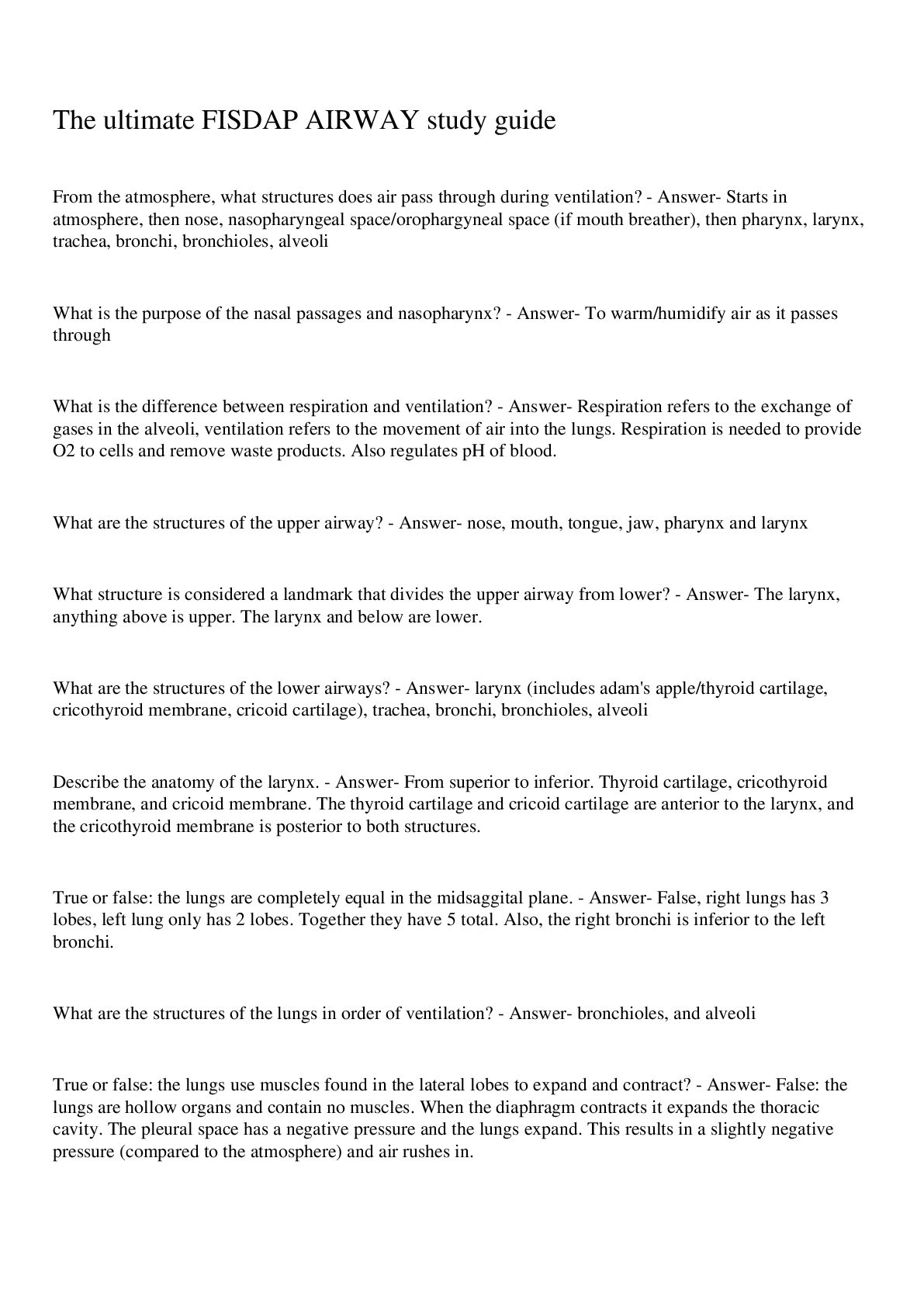 Preview image for Emt Medical Fisdap Study